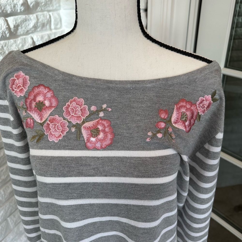 Long Sleev Knit Top - Picture 3 of 5